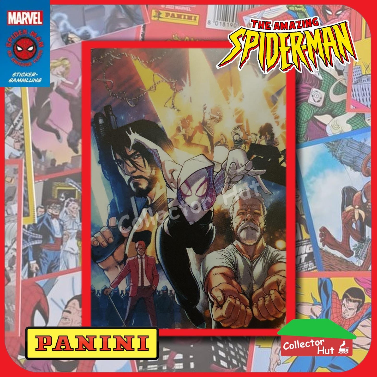 Panini The Amazing Spider-Man 60th Anniversary Sticker Collection Singles