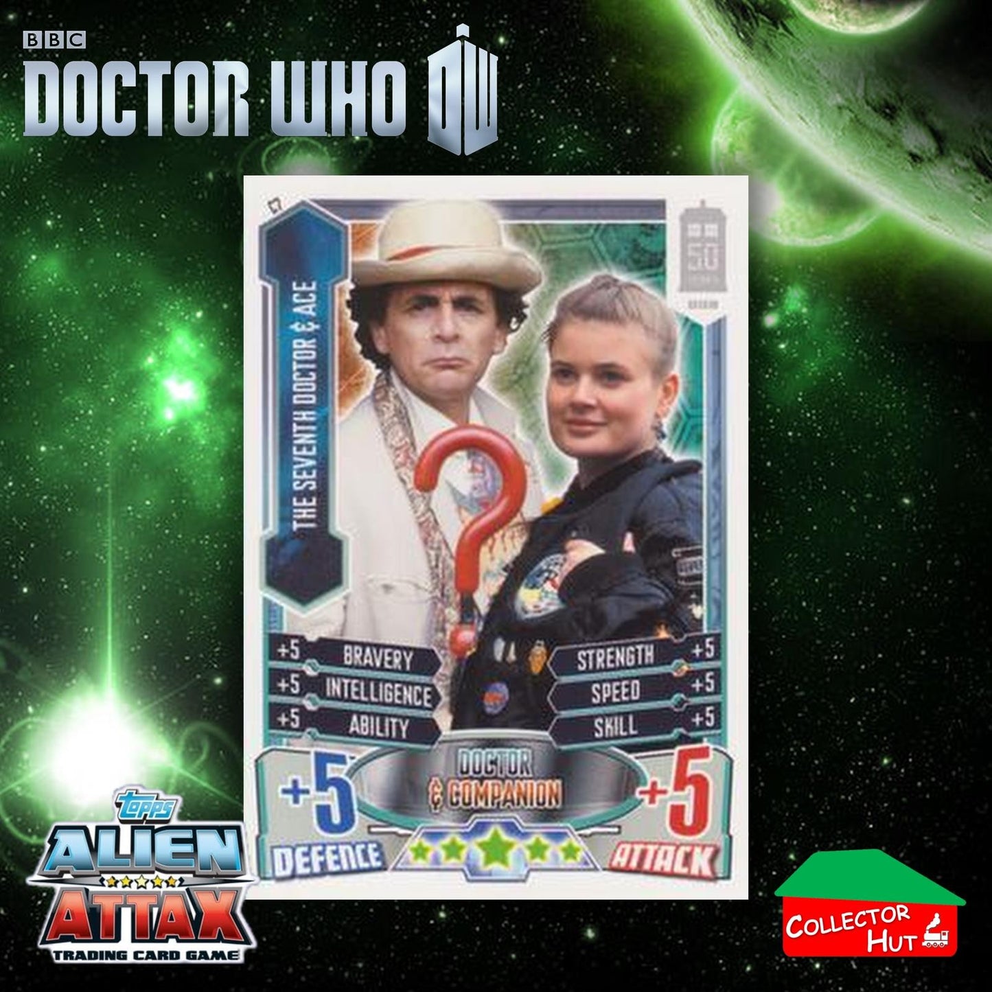 Topps Doctor Who Alien Attax 50th Anniversary Edition Companion Timeless Cards