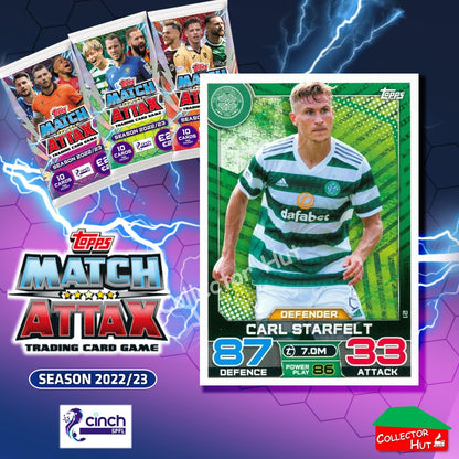 TOPPS MATCH ATTAX SPFL 2022/23 #1-162 Choose Your Card