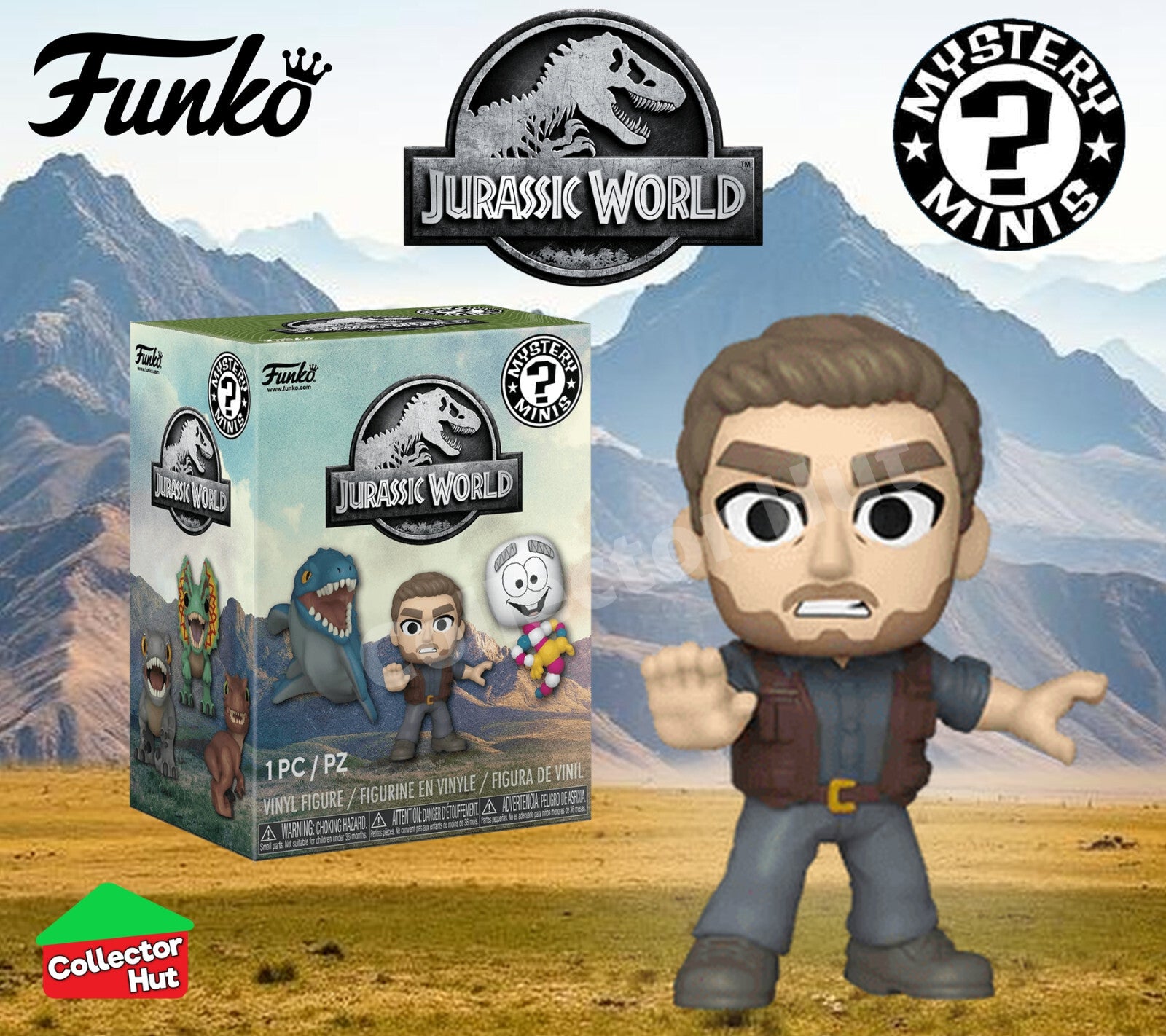 Jurassic World Funko Mini Mystery Figures IDENTIFIED