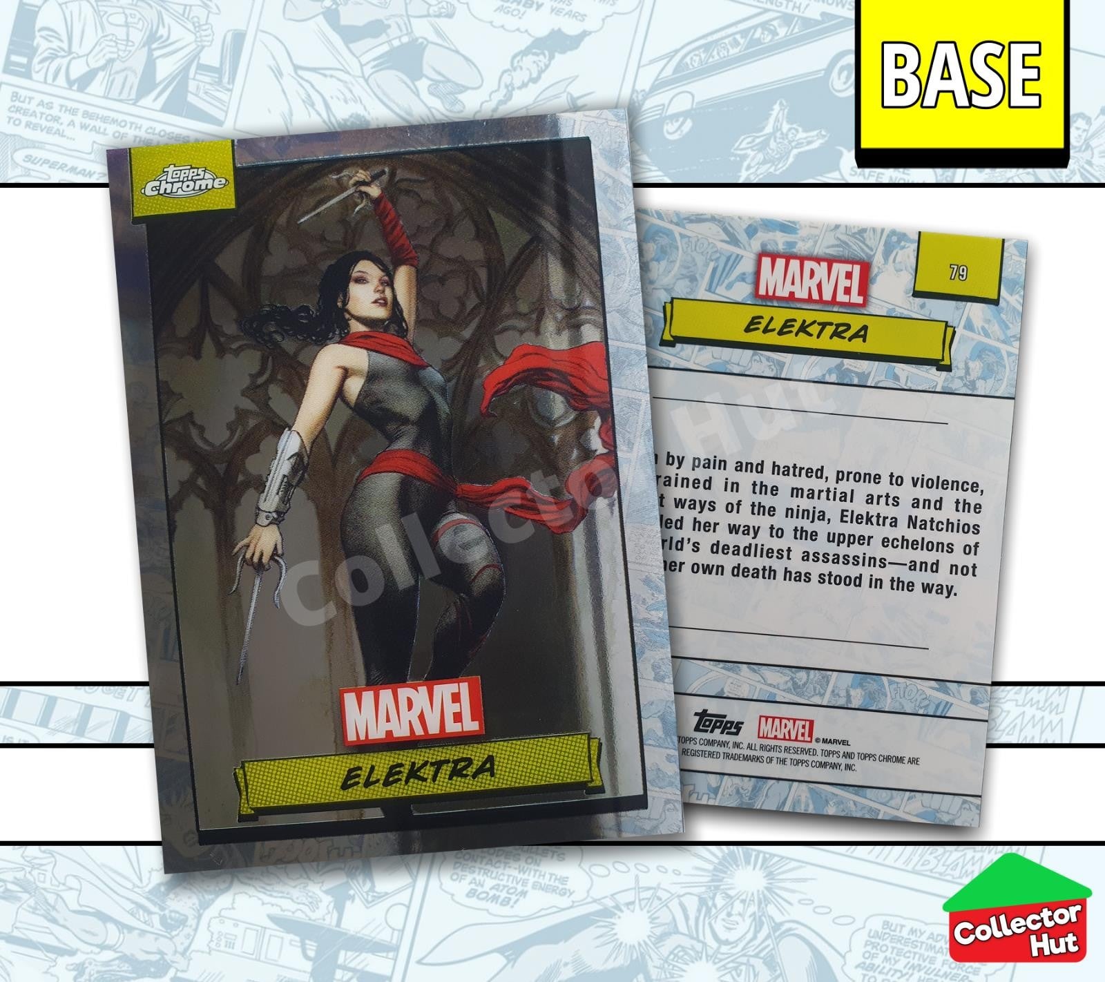 Marvel Topps Chrome 2024 Base Card Collection 1-150 YOU CHOOSE