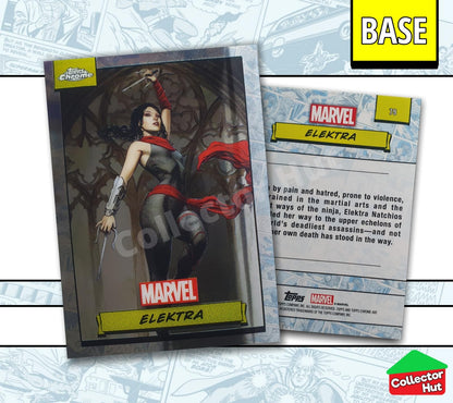 Marvel Topps Chrome 2024 Base Card Collection 1-150 YOU CHOOSE