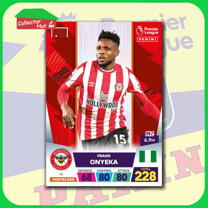 Panini Adrenalyn XL Premier League 2023 2022/23 Trading Cards #10 - #189