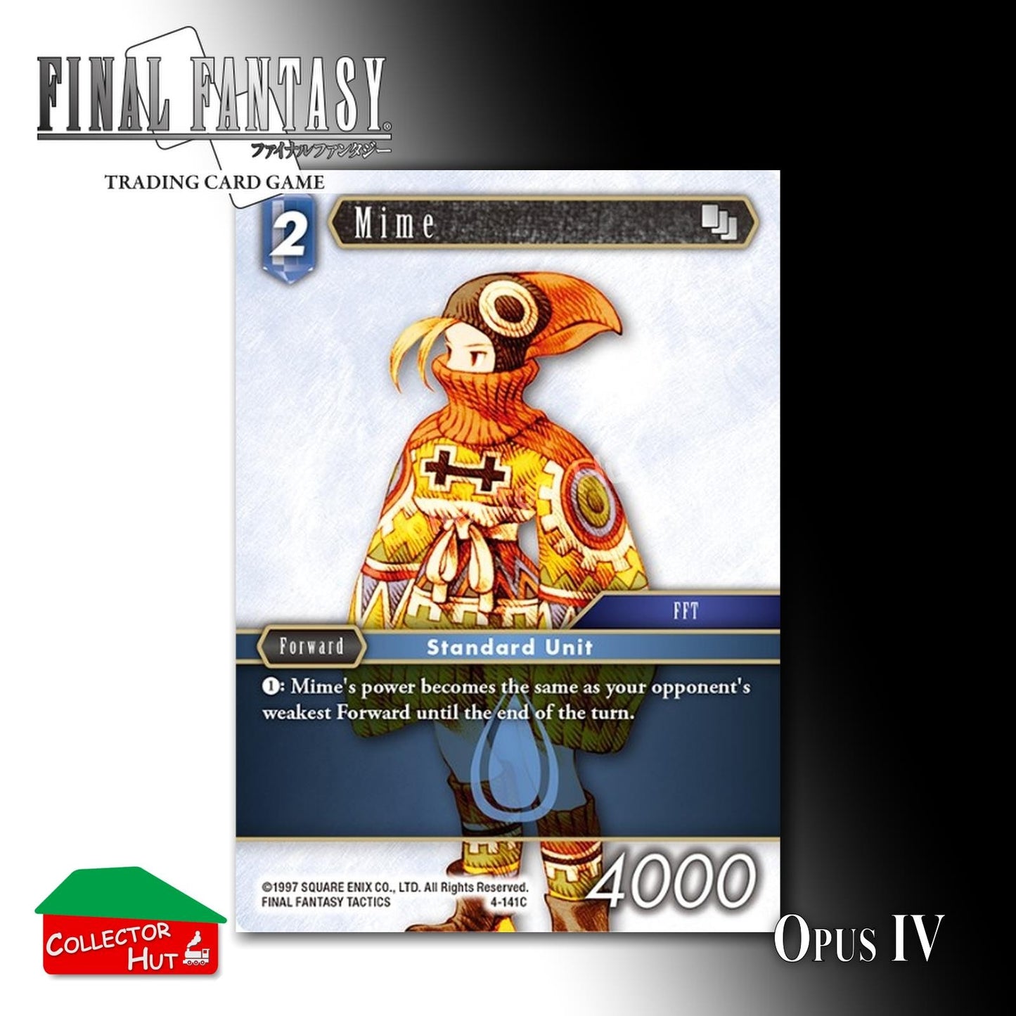 Final Fantasy Trading Card Game OPUS IV 4 Singles You Choose