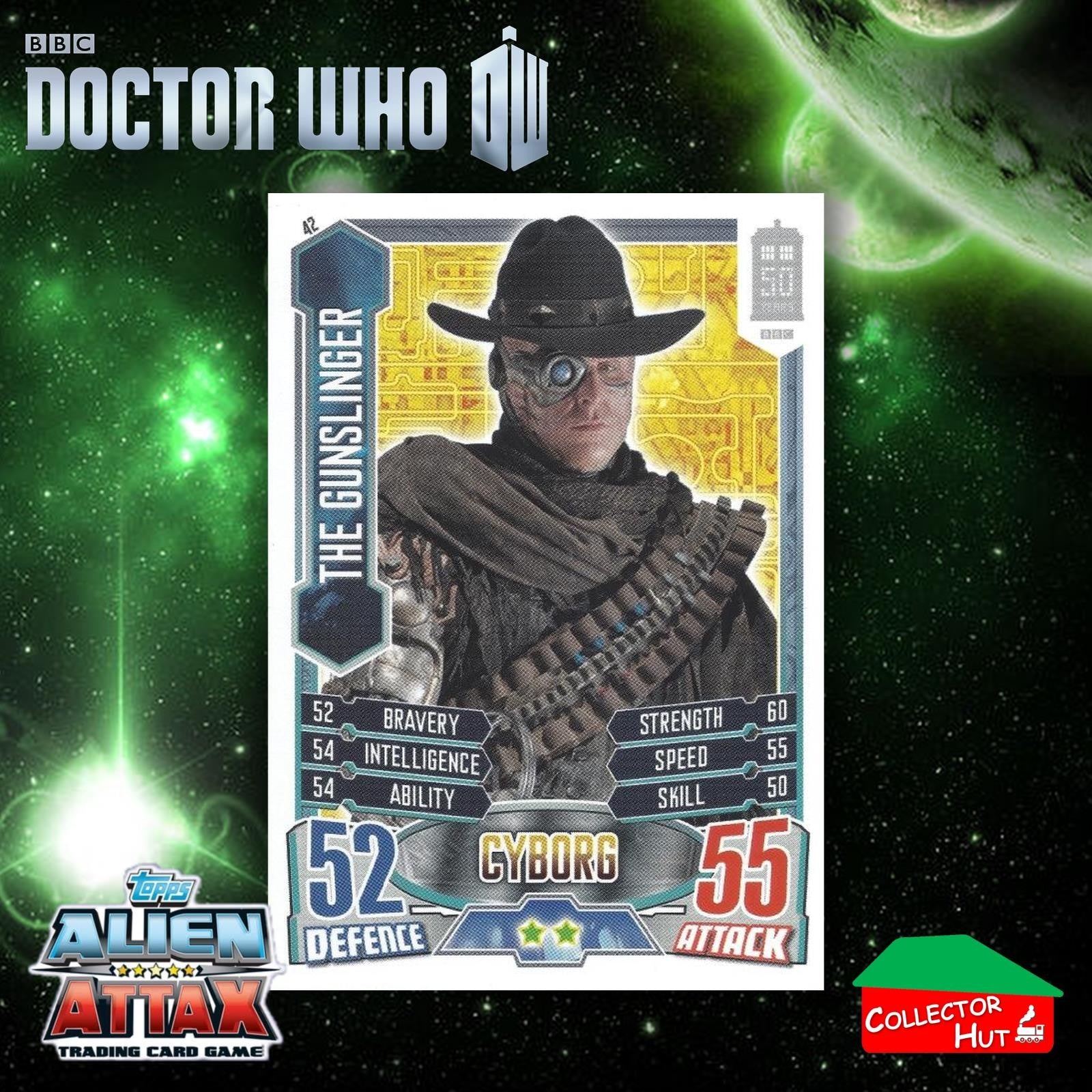 Topps Doctor Who Alien Attax 50th Anniversary Edition Companion Timeless Cards