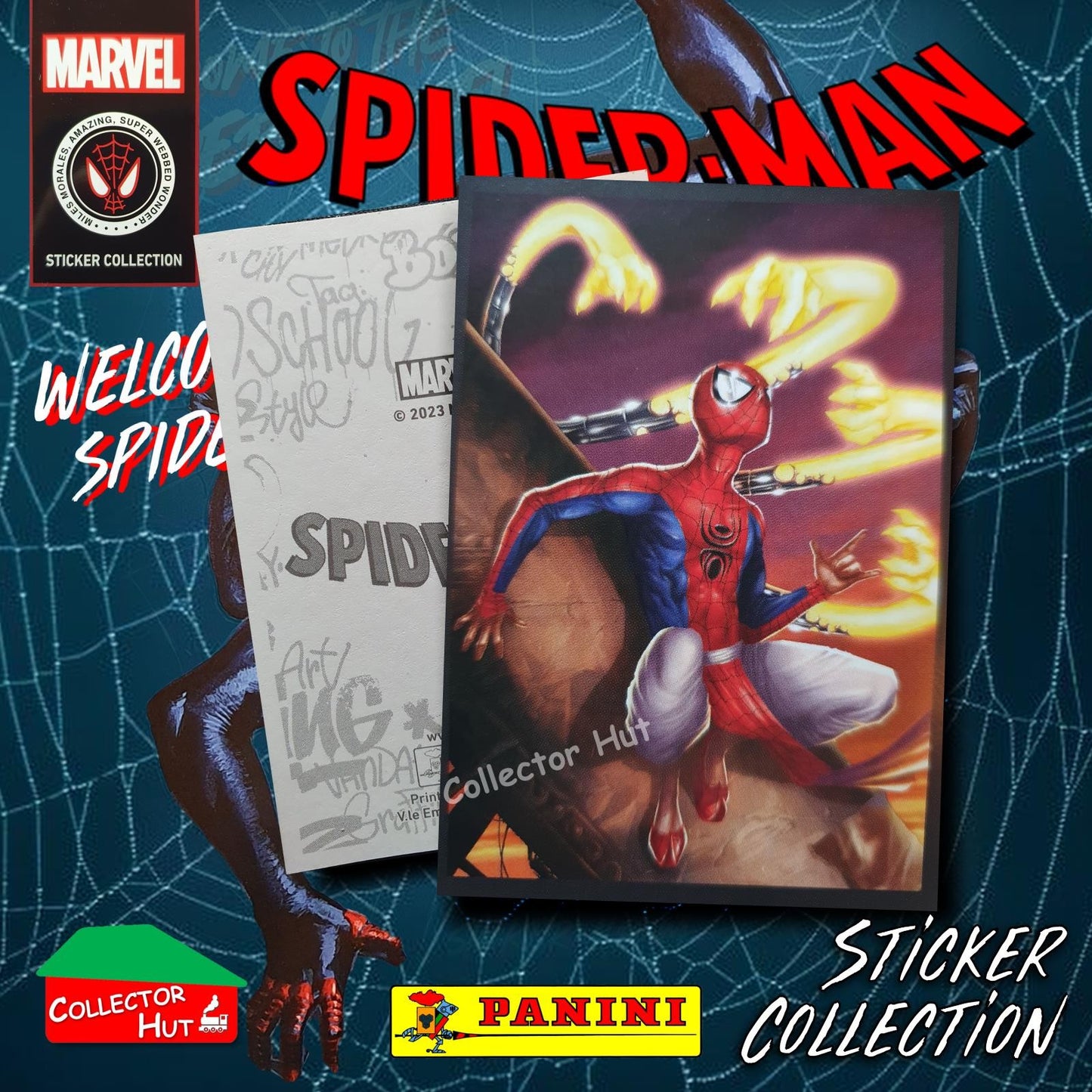Panini Spider-Man Spider-Verse 2023 Collection Sticker Singles #1-163 & F1-30