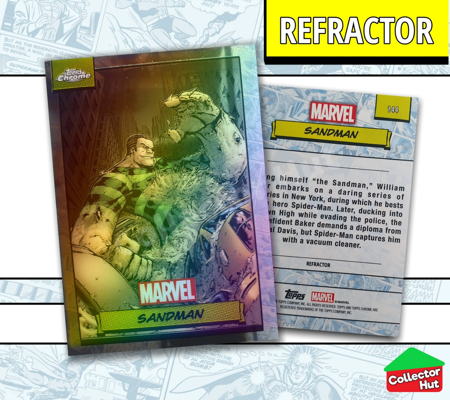 Marvel Topps Chrome 2024 REFRACTOR Card Collection YOU CHOOSE
