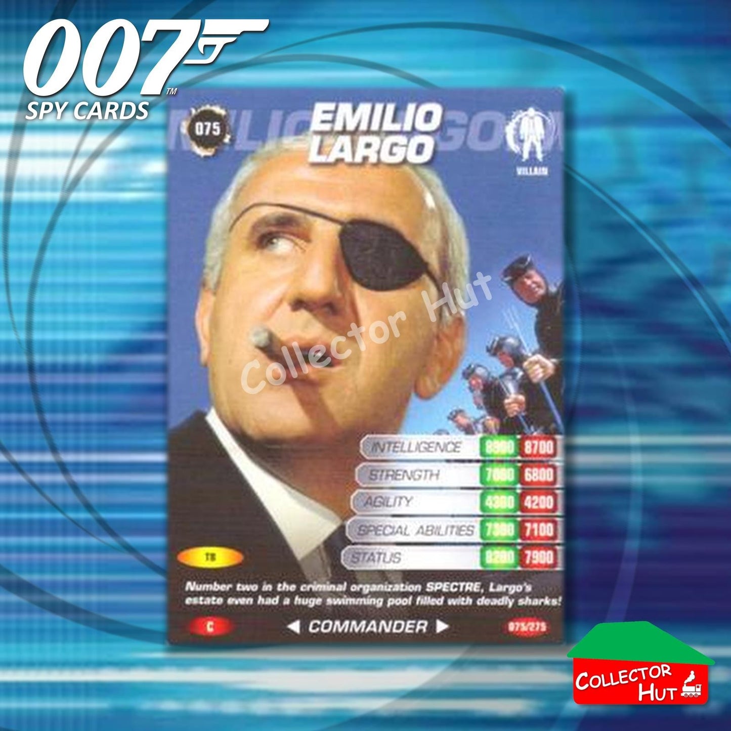 James Bond 007 Commander Spy Cards BASE COMMON YOU CHOOSE