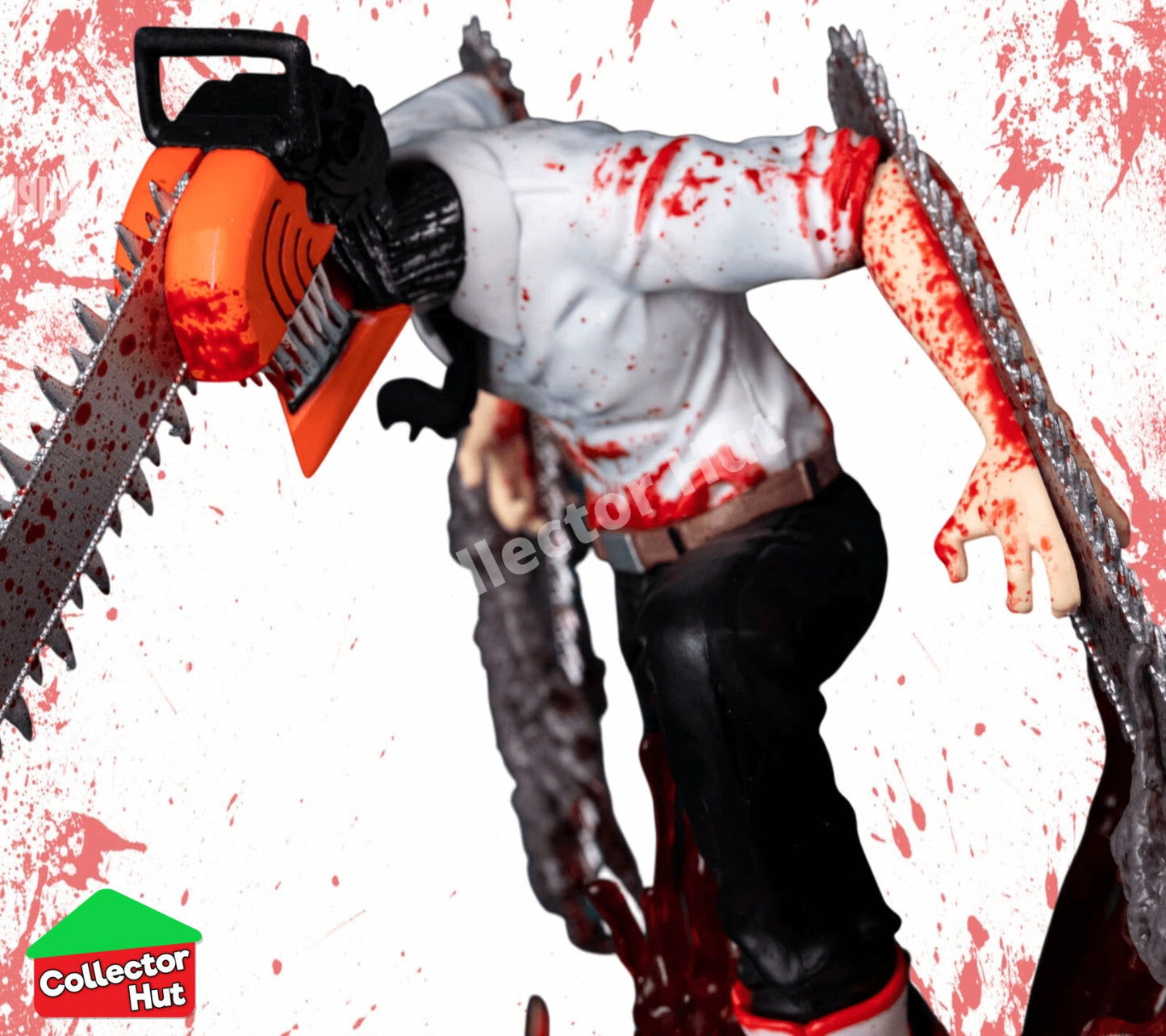 Chainsaw Man Denji Anime Action Figure 28cm Character Collectible Model Statue