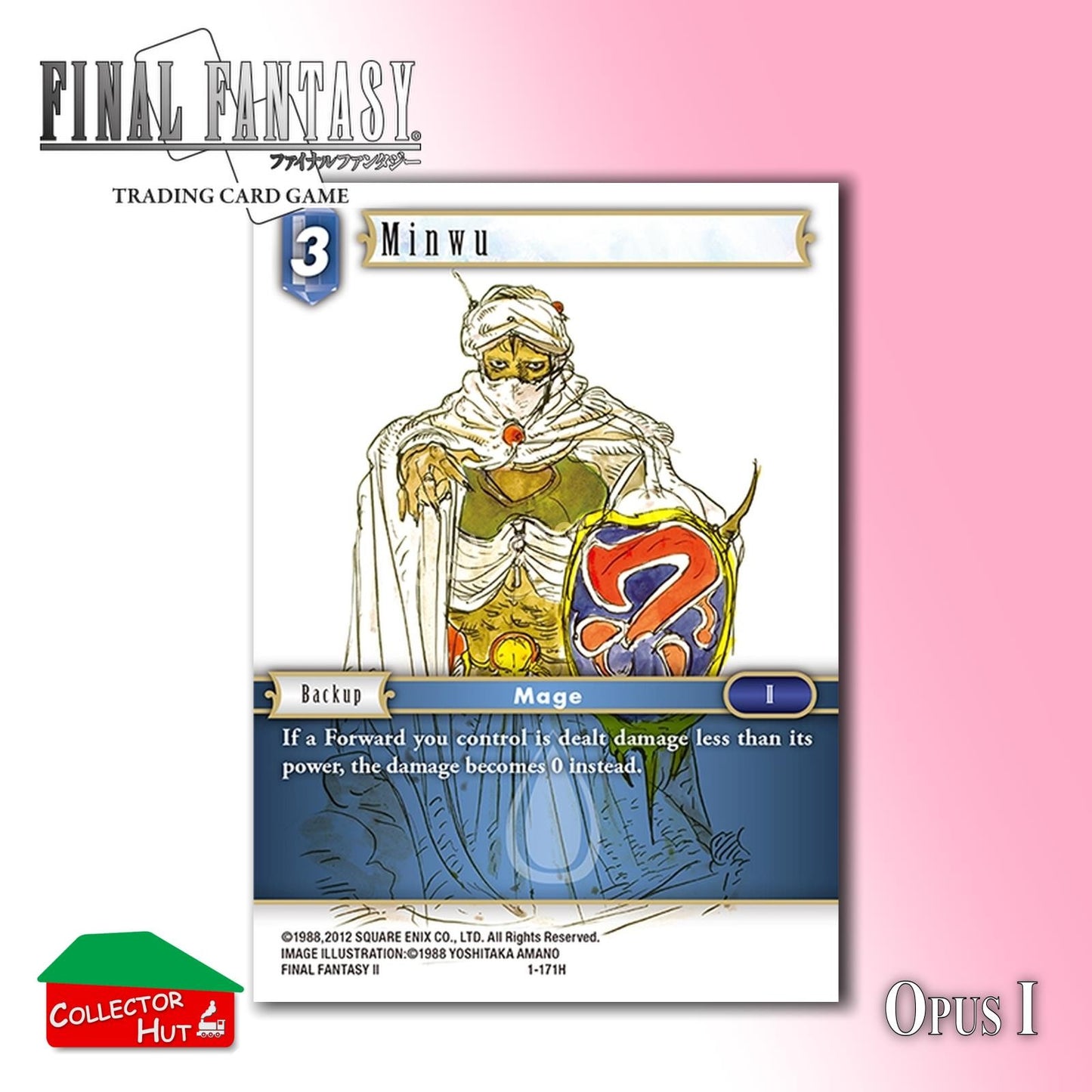 Final Fantasy Trading Card Game OPUS I Singles You Choose