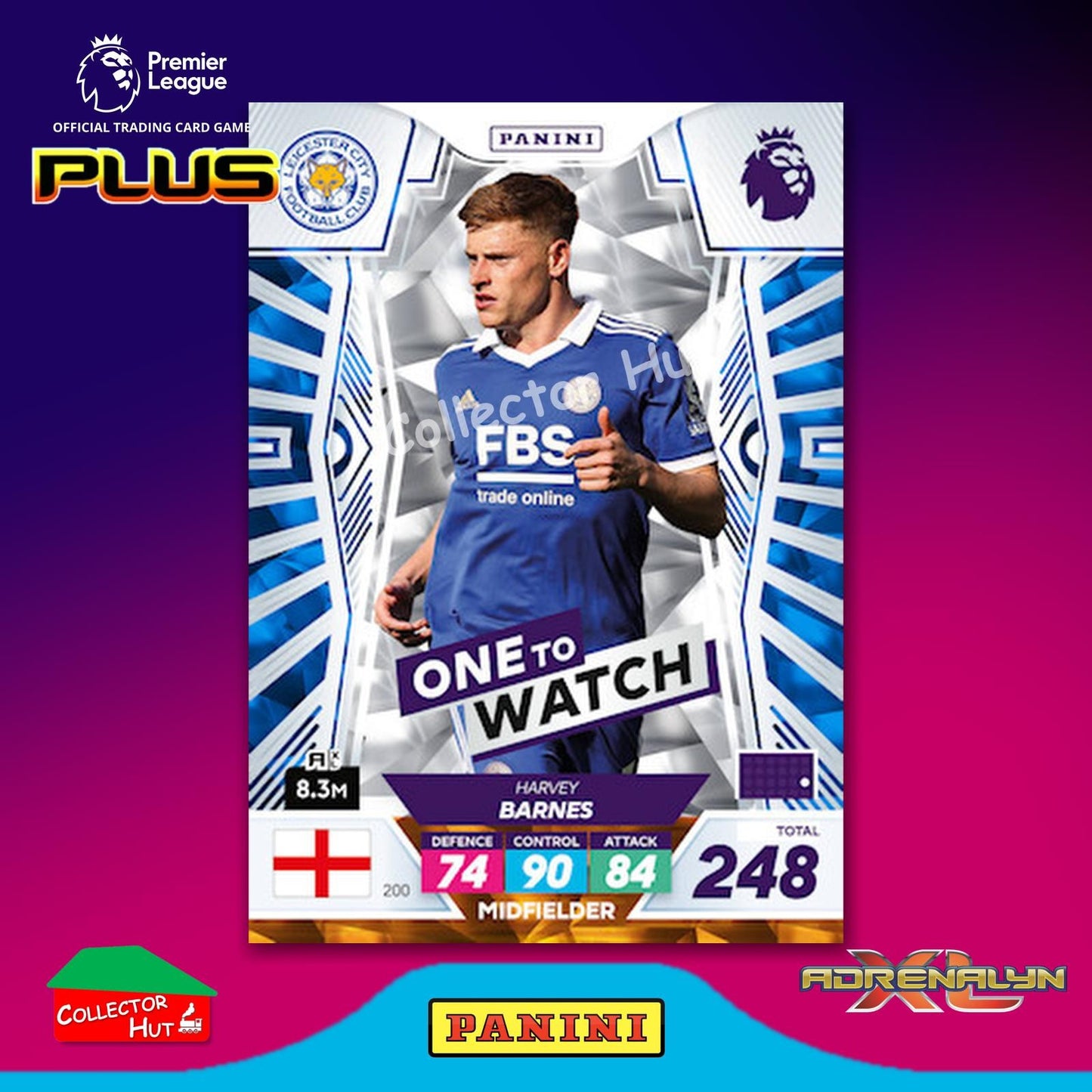 Panini Premier League Adrenalyn XL PLUS 2023 2022/23 Base Cards #190 - #369
