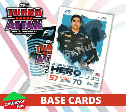 Topps Turbo Attax Formula 1 F1 2024 #167-312 Base Cards YOU CHOOSE