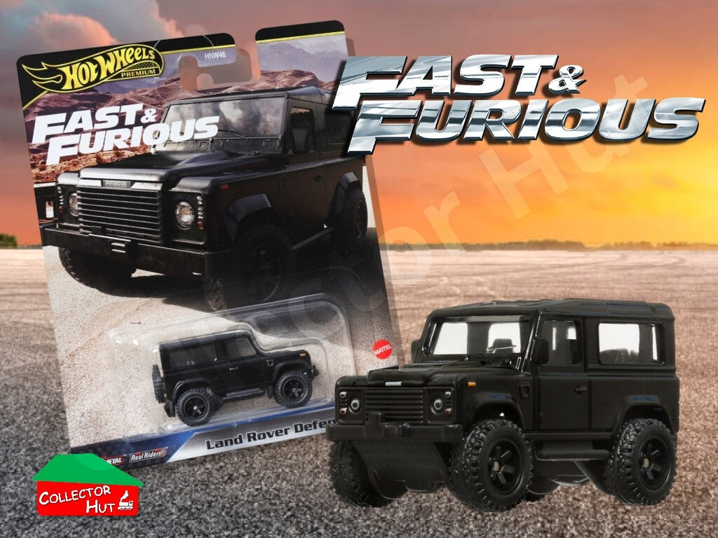 Hot Wheels Premium Fast & Furious 2024 1:64 Scale Real Riders Series Models