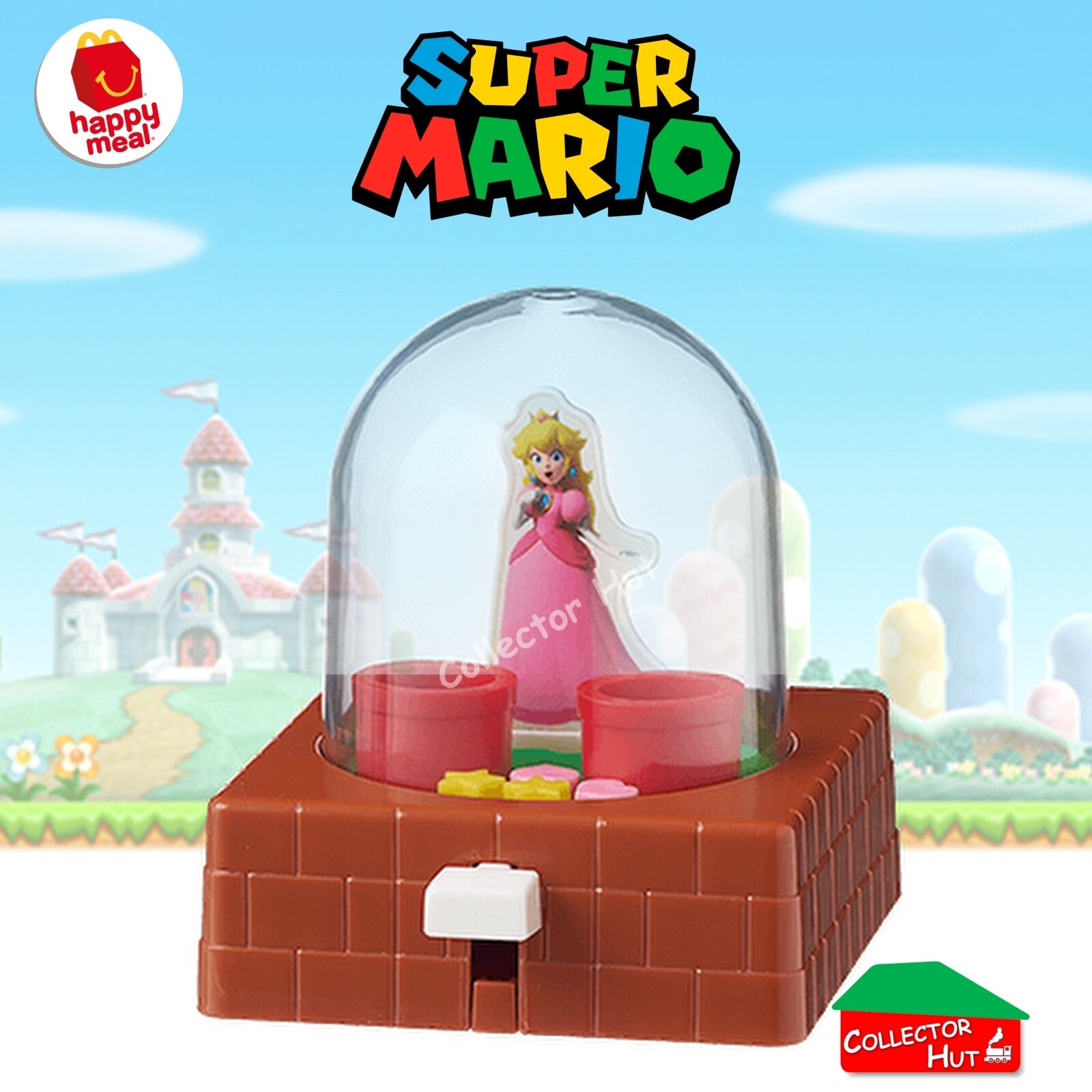 McDonald's Happy Meal Super Mario 2018 Plastic Toys Figurines New & Sealed