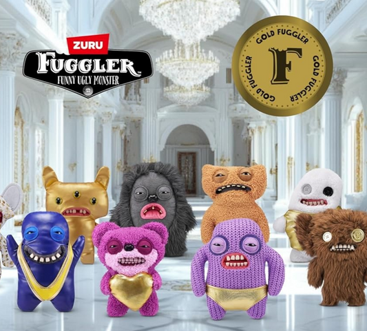 Fugglers 9" Plush Toys GOLD EDITION Pick a Character