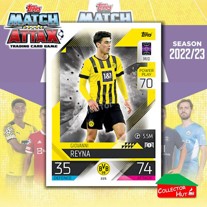 Topps Match Attax Europa Champions League 2022/23 TCG Trading Cards Base 190-387
