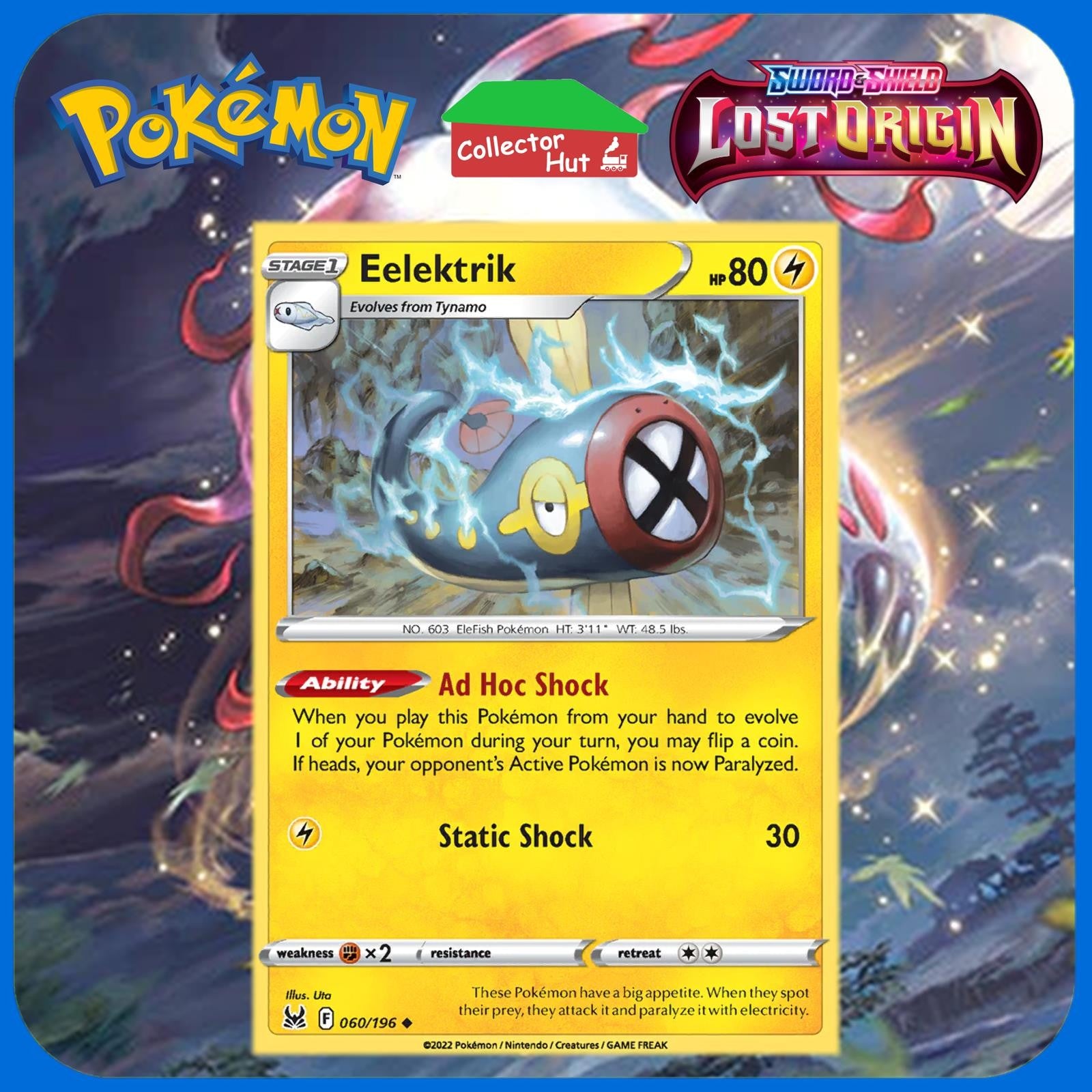 Pokémon Sword & Shield Lost Origin BASE Trading Cards FRESH MINT You Choose