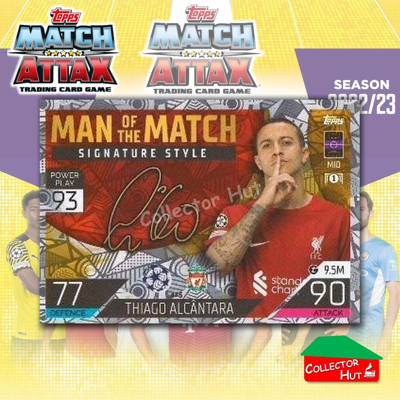Topps Match Attax EuropA Champions League 2022/23 FOIL LEGEND LIMITED CARDS
