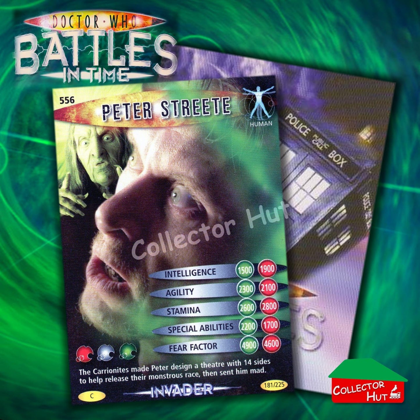 DOCTOR WHO Battles in Time #376-600 INVADER RARE & COMMON CARDS YOU CHOOSE