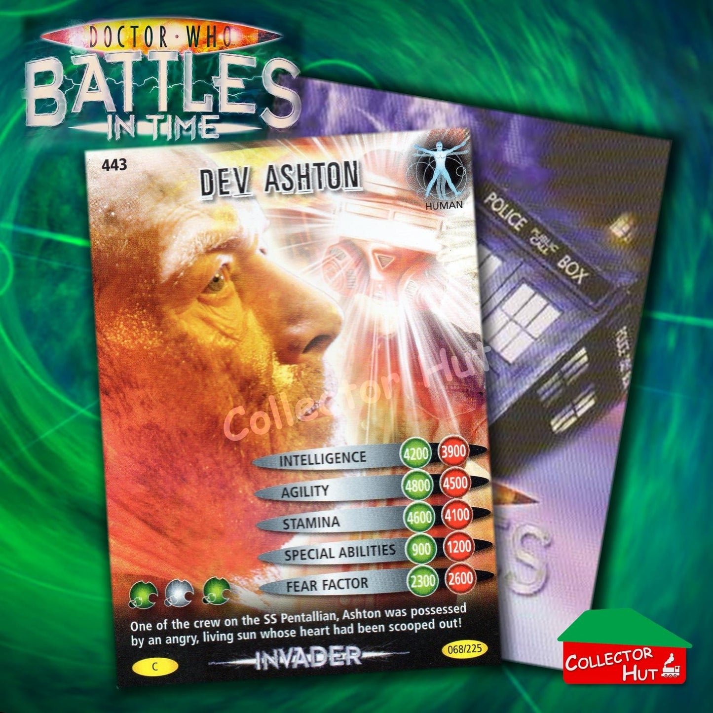 DOCTOR WHO Battles in Time #376-600 INVADER RARE & COMMON CARDS YOU CHOOSE