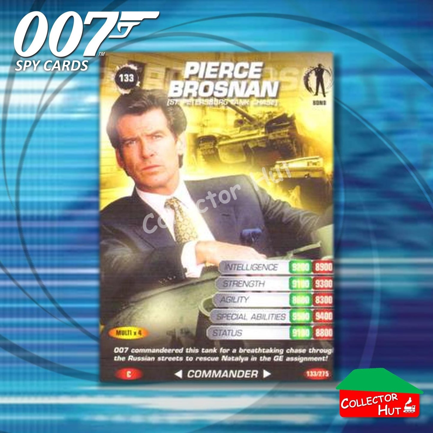 James Bond 007 Commander Spy Cards BASE COMMON YOU CHOOSE
