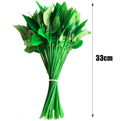 Artificial Flower Stems with/without Leaves 20pcs Plant Decoration