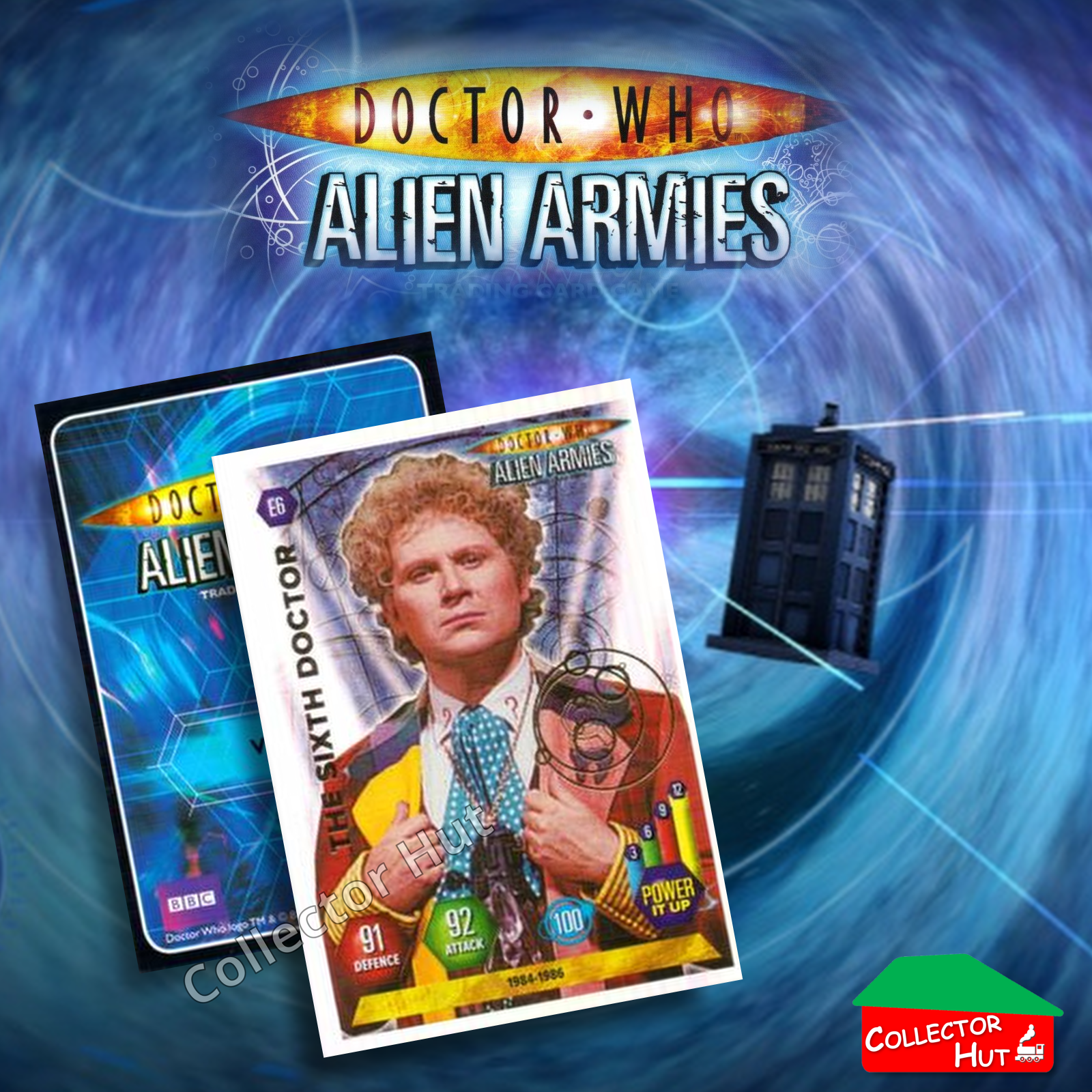 DOCTOR WHO Alien Armies Trading Cards Glitter Super Emboss Foil Cards