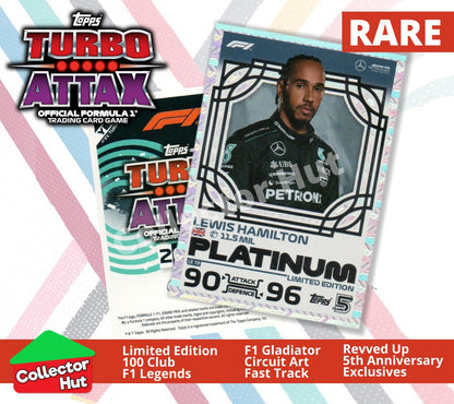 Topps Turbo Attax Formula 1 F1 2024 #313-344 RARE Limited Cards YOU CHOOSE