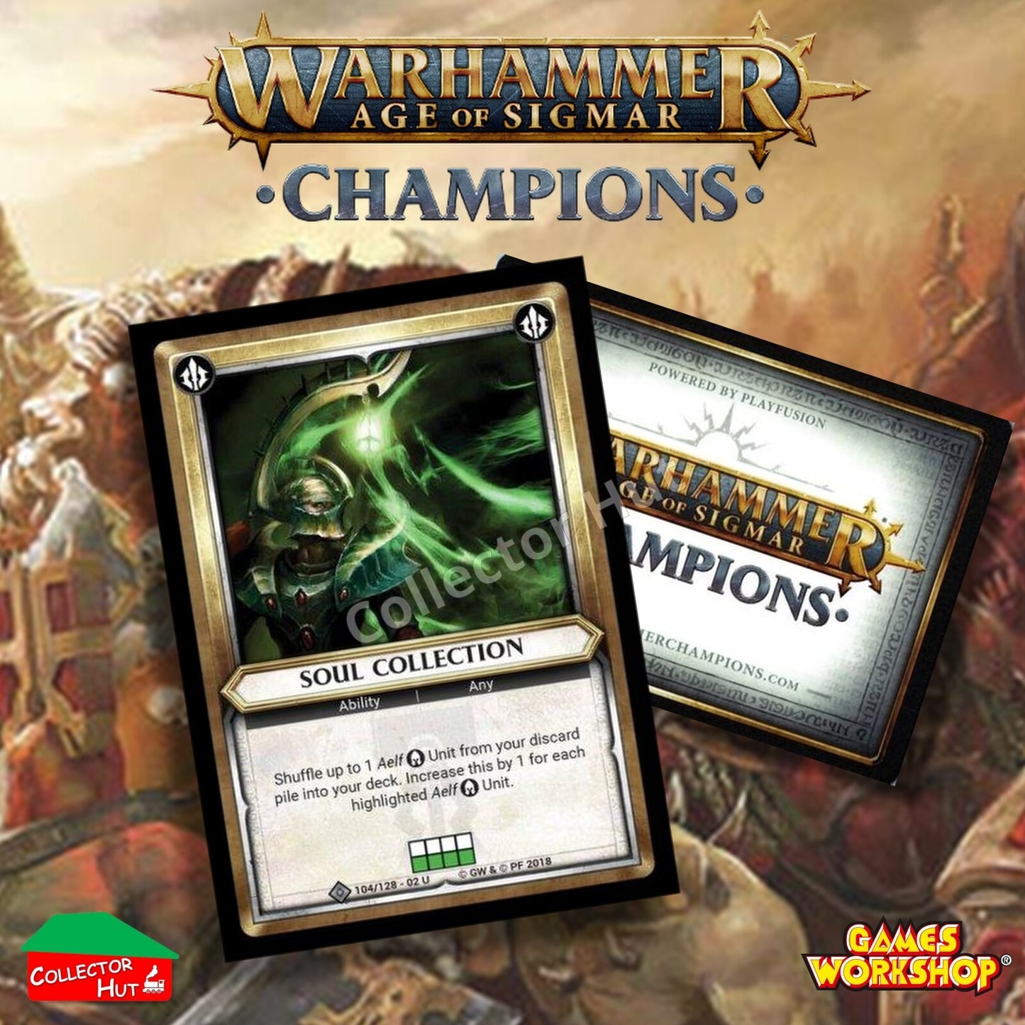 Warhammer Age of Sigmar: Champions Wave 2 ONSLAUGHT Trading Cards CHOOSE SINGLES