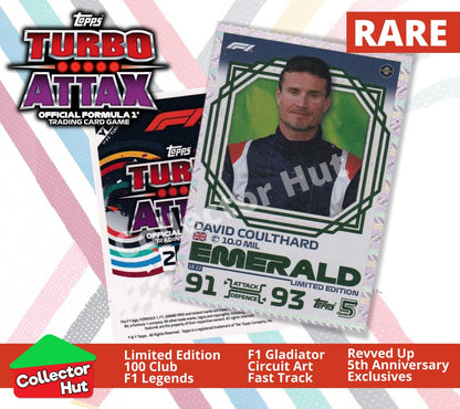 Topps Turbo Attax Formula 1 F1 2024 #313-344 RARE Limited Cards YOU CHOOSE