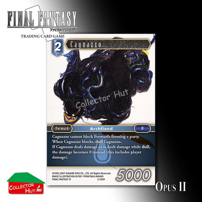 Final Fantasy Trading Card Game OPUS II 2 FOIL CARDS You Choose