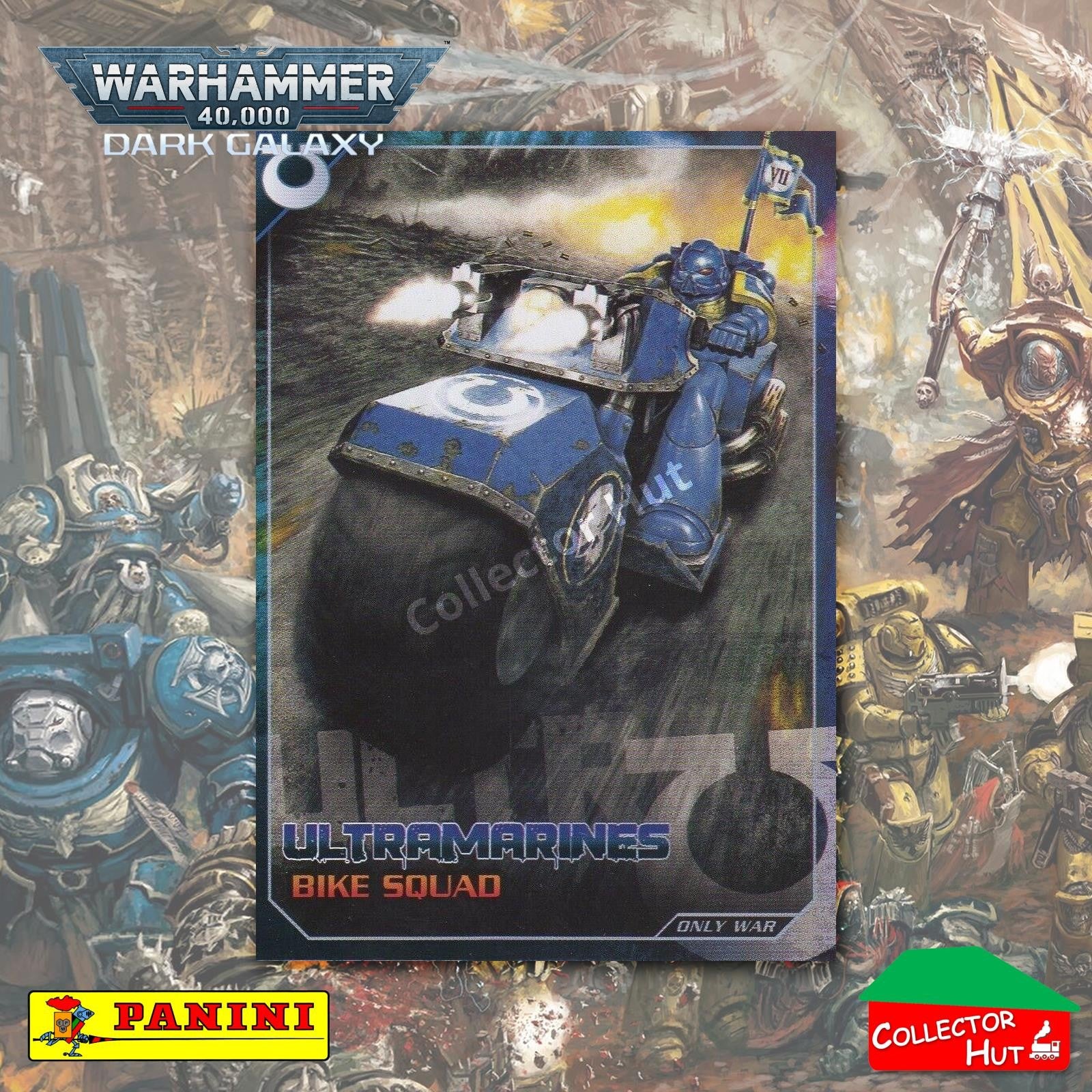 PANINI Warhammer 40,000 Dark Galaxy Only War Base Trading Cards #1-225