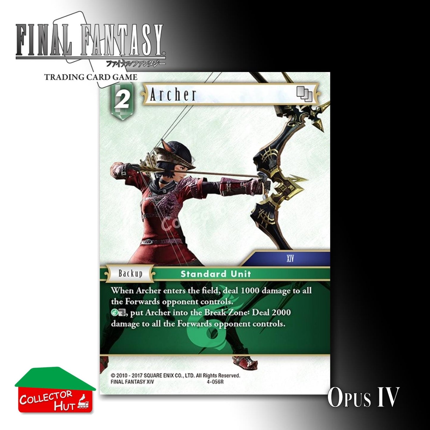 Final Fantasy Trading Card Game OPUS IV 4 Singles You Choose