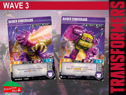 Transformers TCG CHARACTER Trading Cards All Waves