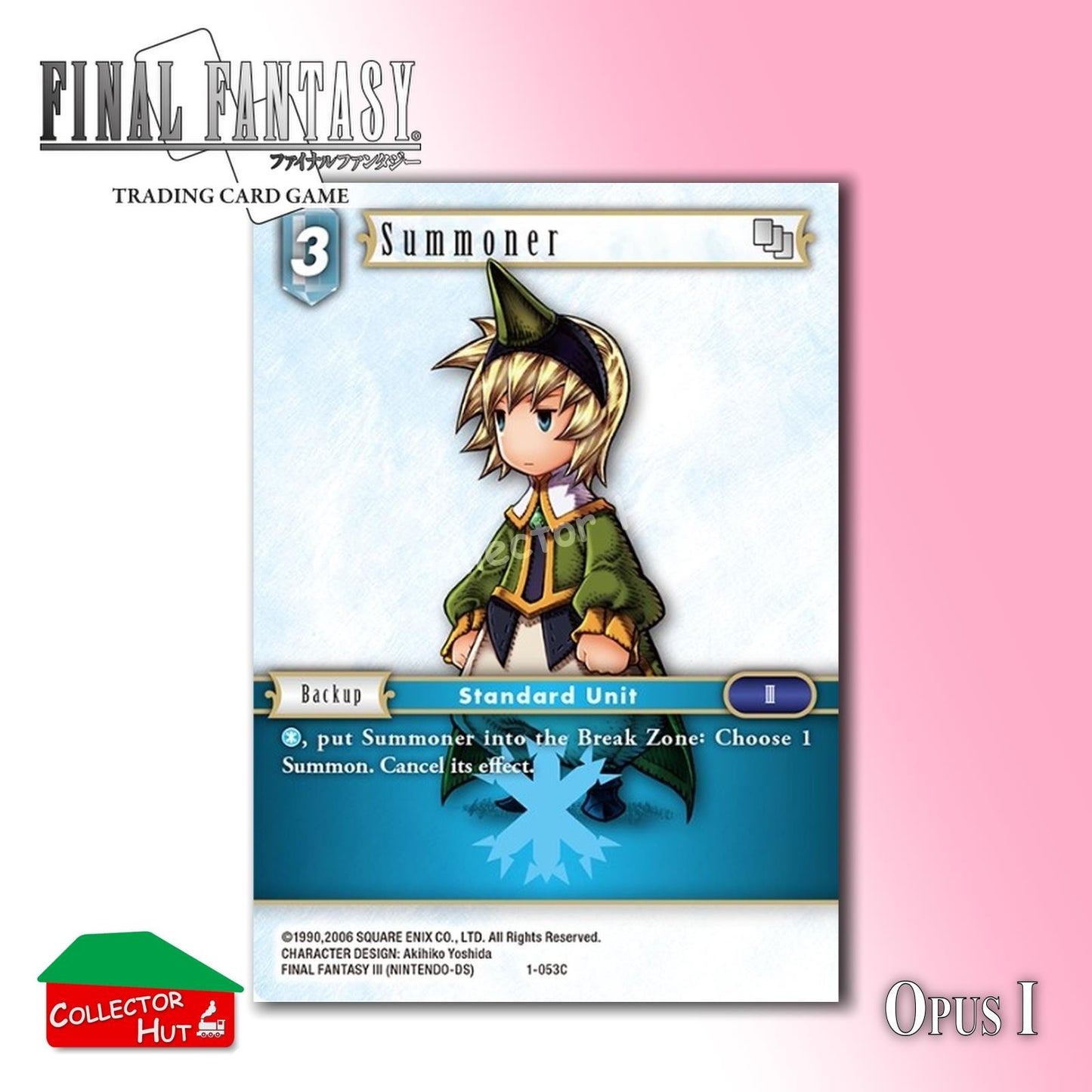 Final Fantasy Trading Card Game OPUS I Singles You Choose