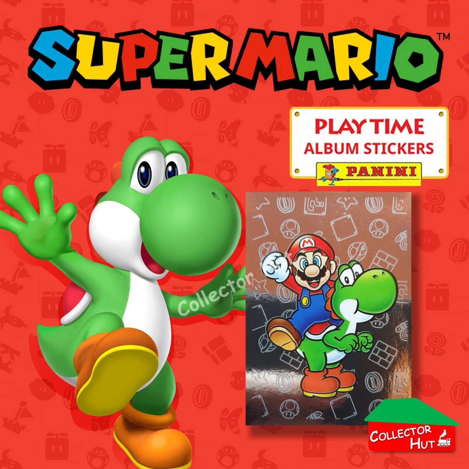 Panini Super Mario Playtime Sticker Collection Singles