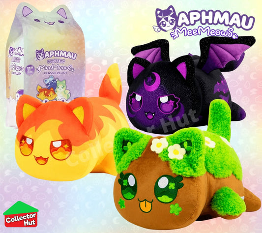 Aphmau MeeMeows Mystery 28cm 11" Plush Litter 8 ELEMENTAL IDENTIFIED You Choose