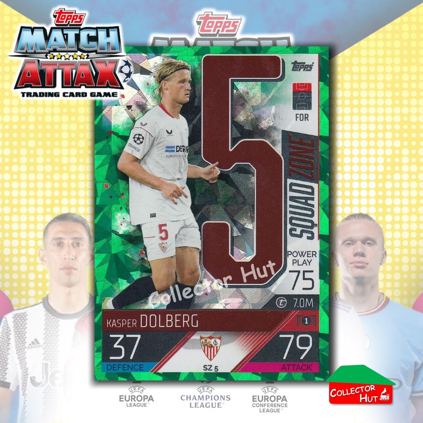 Topps Match Attax Extra 2022/23 Parallel CRYSTAL & EMERALD Cards YOU CHOOSE