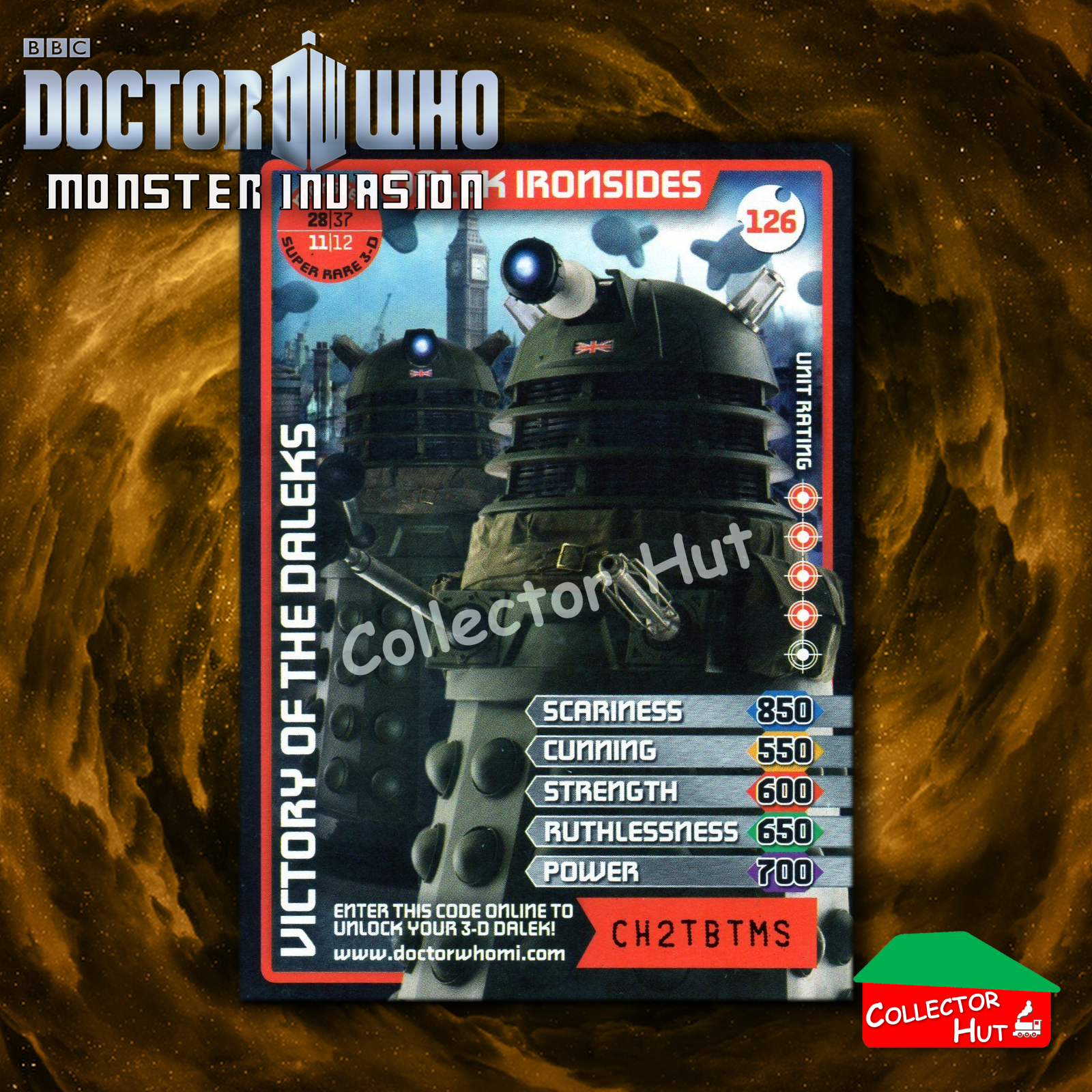 DOCTOR WHO Monster Invasion SUPER & ULTRA RARE Cards YOU CHOOSE