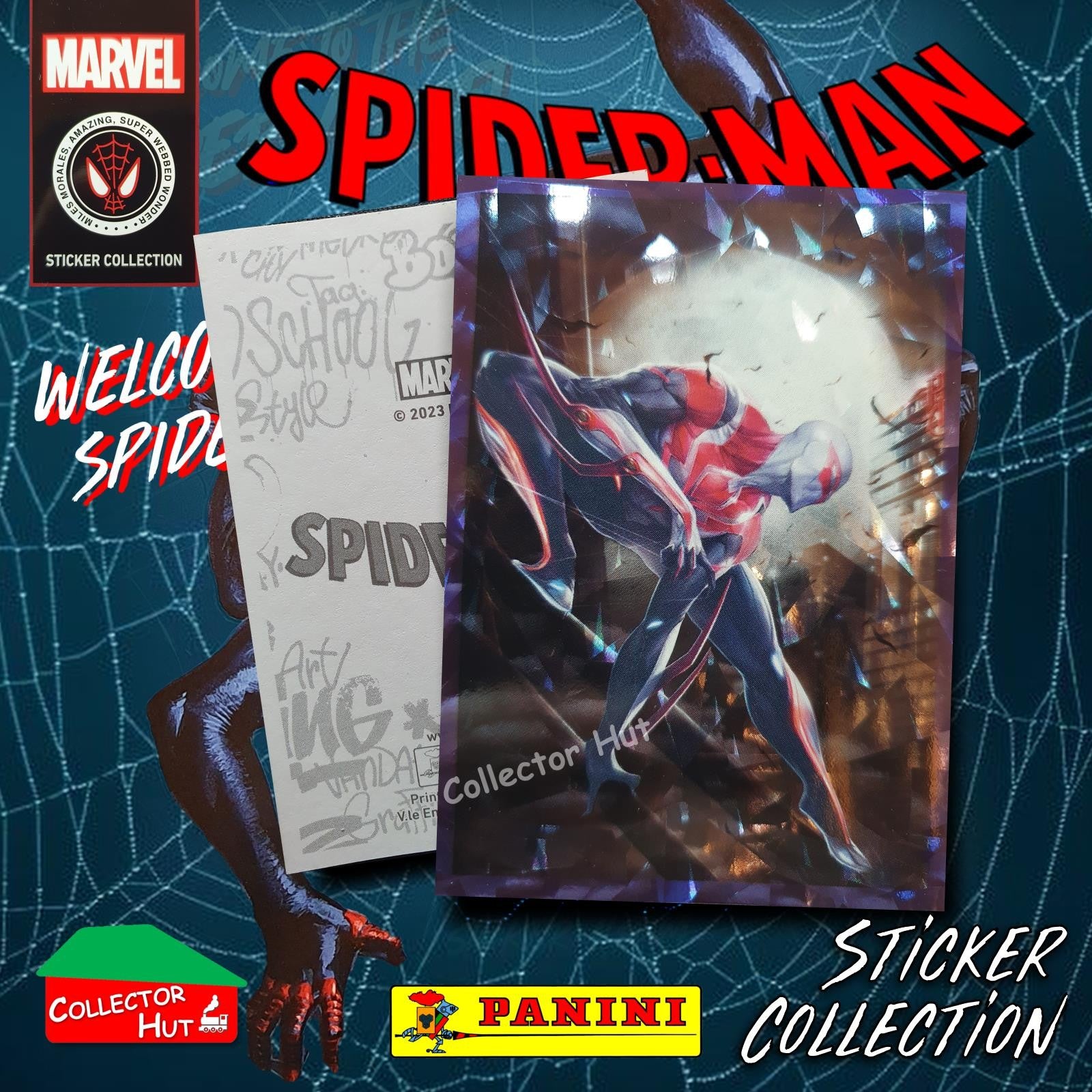 Panini Spider-Man Spider-Verse 2023 Collection Sticker Singles #1-163 & F1-30