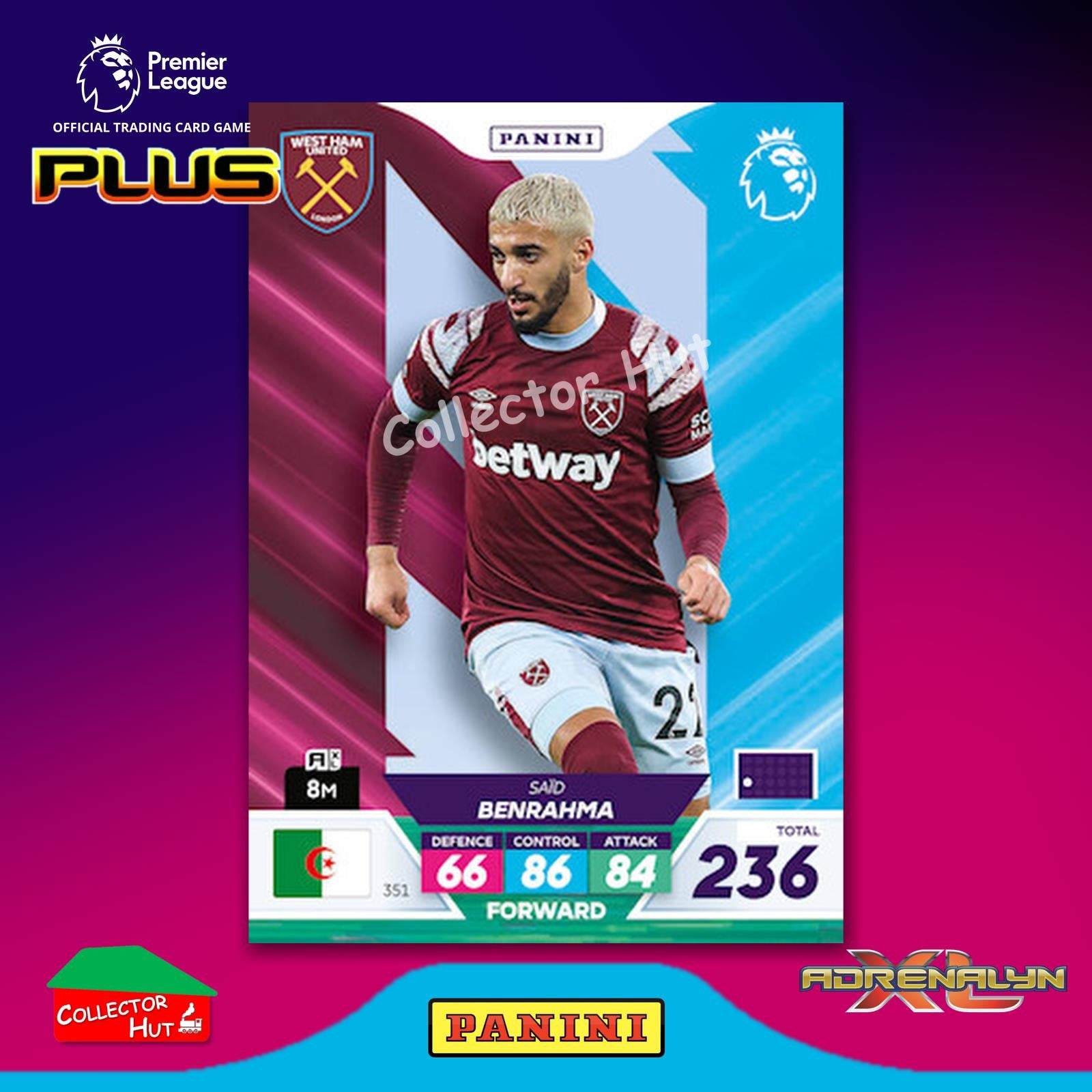 Panini Premier League Adrenalyn XL PLUS 2023 2022/23 Base Cards #190 - #369