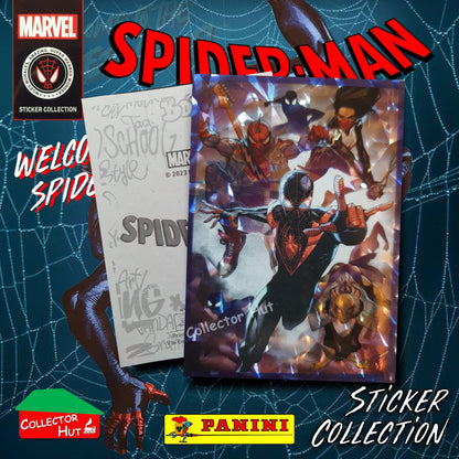 Panini Spider-Man Spider-Verse 2023 Collection Sticker Singles #1-163 & F1-30
