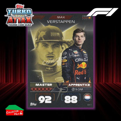 Topps Turbo Attax Formula 1 F1 2022 Limited Edition, 100 Club & Foil Cards