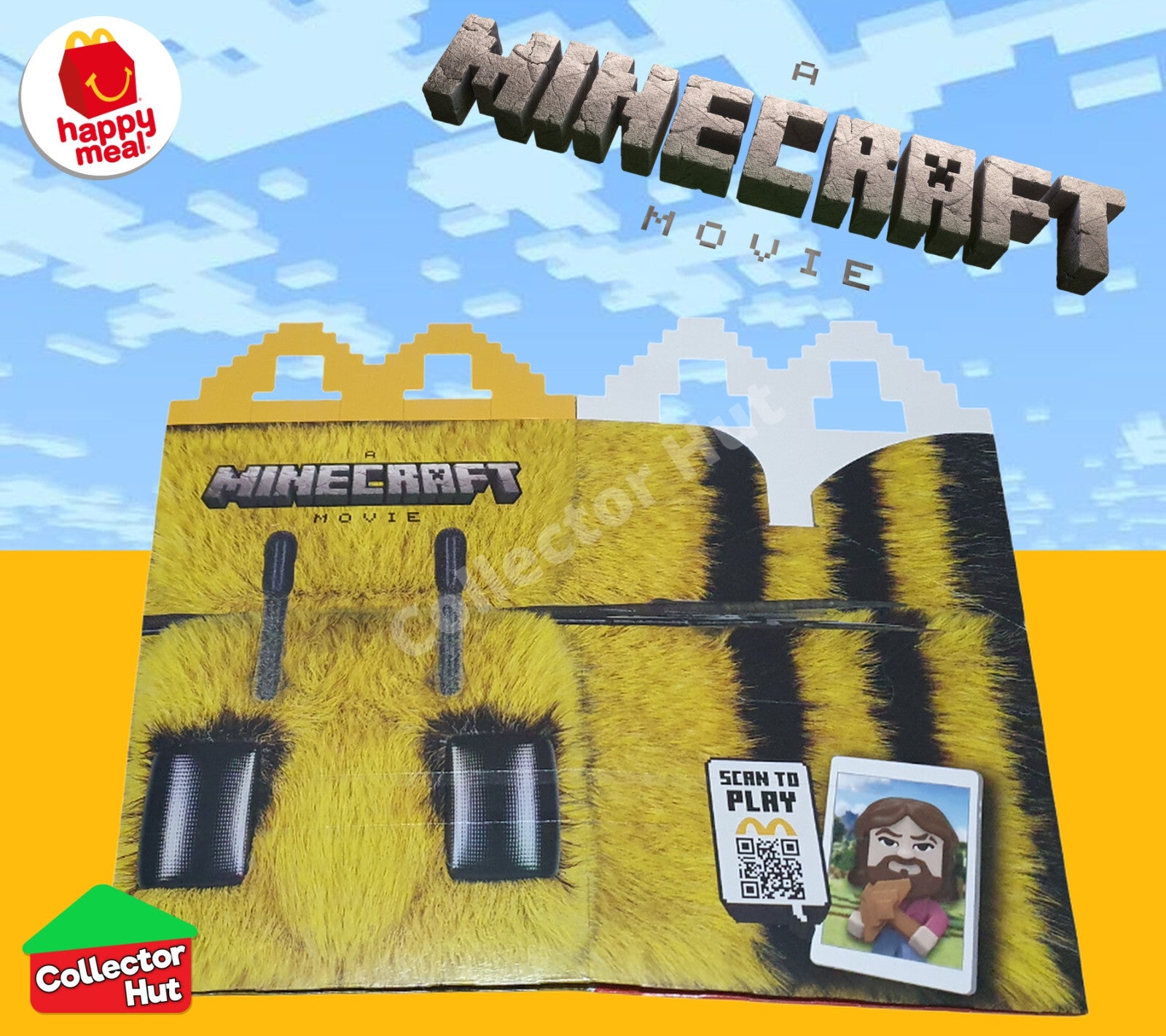 MInecraft Movie McDonald's Happy Meal Toys 2025