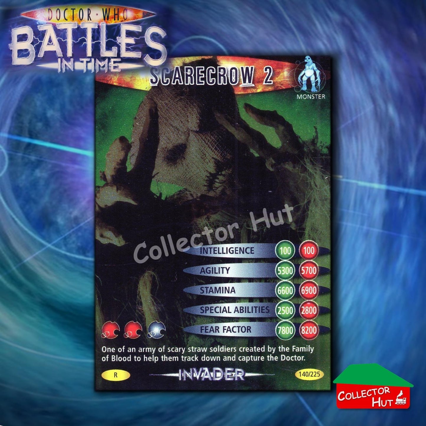 DOCTOR WHO Battles in Time #376-600 INVADER RARE & COMMON CARDS YOU CHOOSE