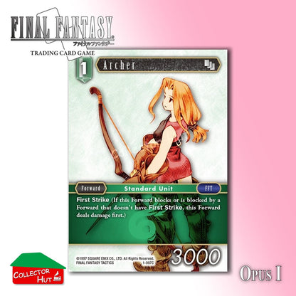 Final Fantasy Trading Card Game OPUS I Singles You Choose