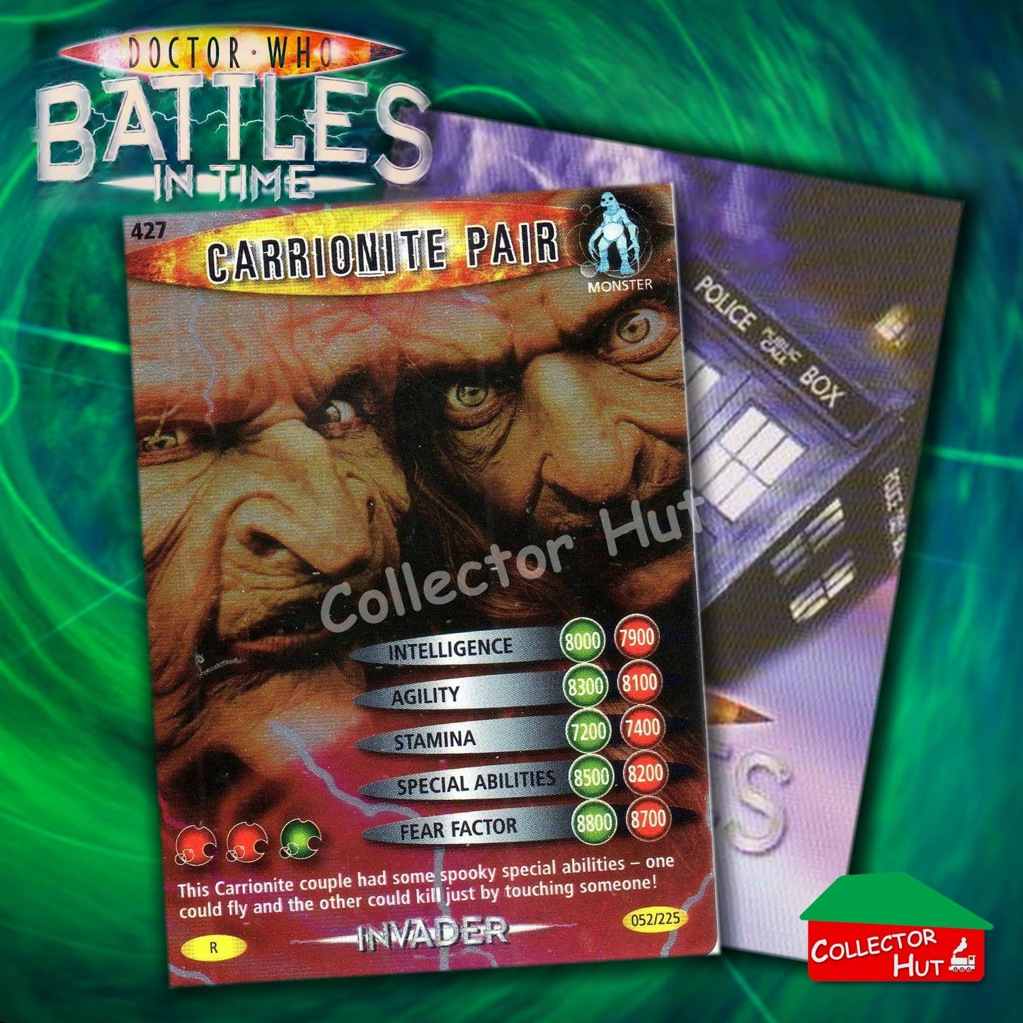 DOCTOR WHO Battles in Time #376-600 INVADER RARE & COMMON CARDS YOU CHOOSE