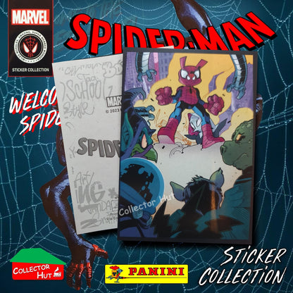 Panini Spider-Man Spider-Verse 2023 Collection Sticker Singles #1-163 & F1-30