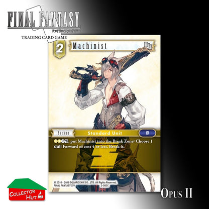 Final Fantasy Trading Card Game OPUS II 2 FOIL CARDS You Choose