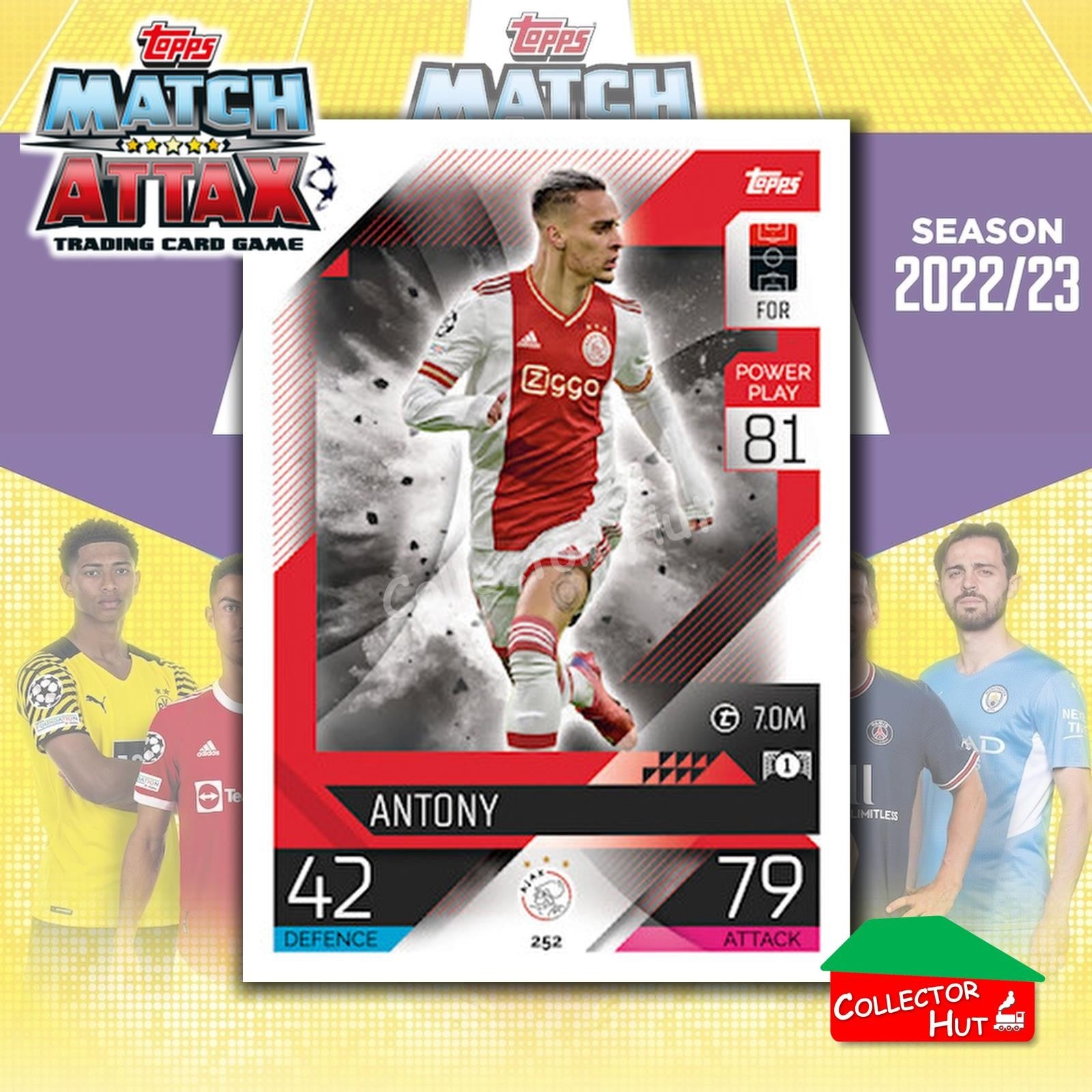 Topps Match Attax Europa Champions League 2022/23 TCG Trading Cards Base 190-387